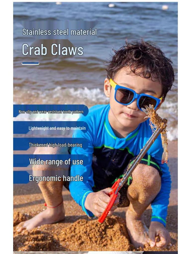 Seaside Clam and Crab Digging Tool Set for Kids