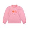 Oilily Childrens/Kids Embroidered Mock Neck Long-Sleeved T-Shirt