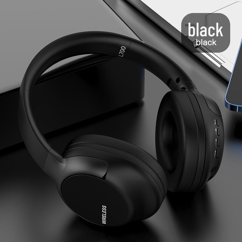 Bluetooth Headband Headset: Wireless Stereo, Noise-Canceling, Card Slot, Universal for Phones & Computers