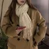 Autumn Lattice Thickened For Girls Grid Wraps Plaid Scarves Korean Style Shawls Knitted Shawls