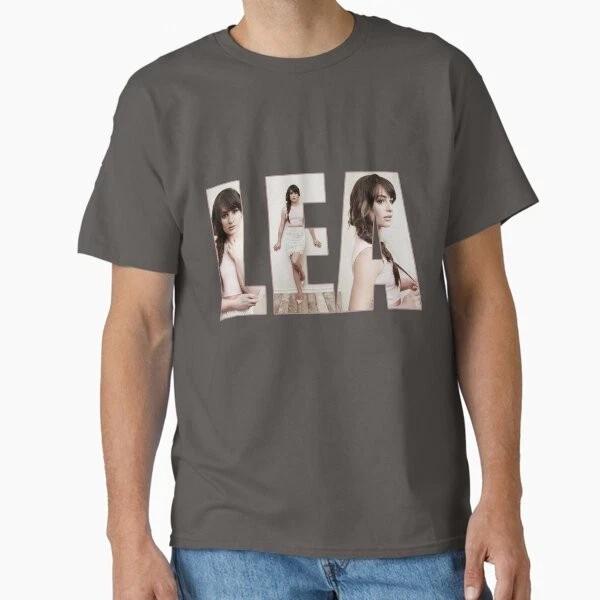 Lea Michele Classic Tshirt Made In Usaaus Tshirt S2xl S