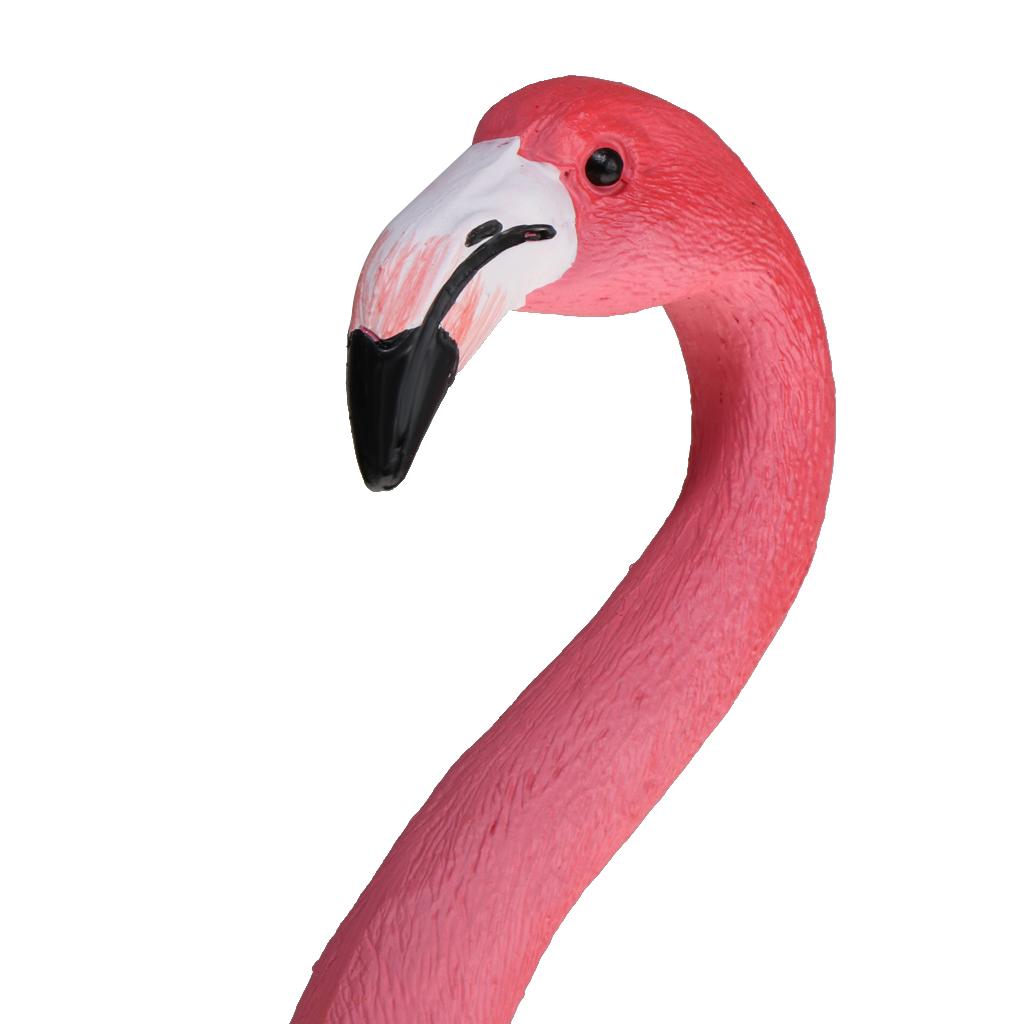Harz Flamingo Figur Modell Schreibtischornament - 29x11cm