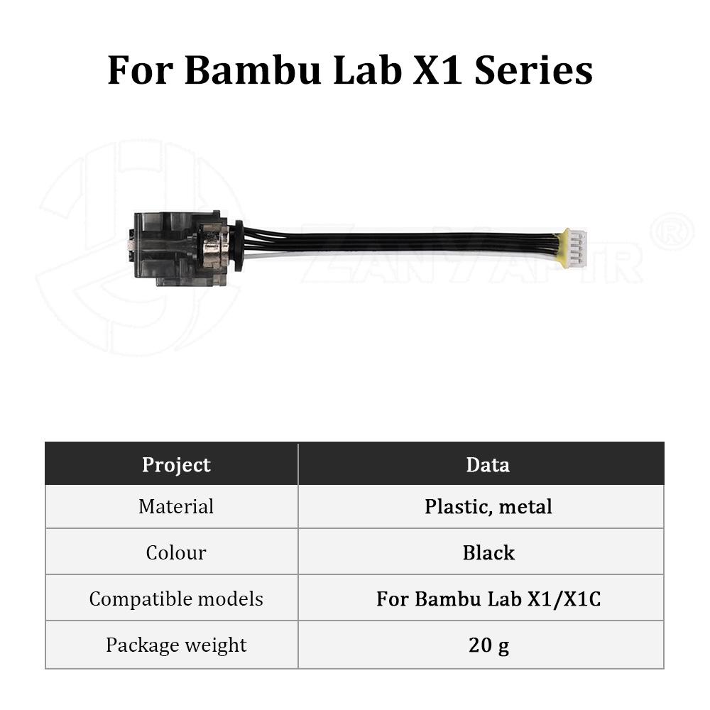 Für Bambu Lab X1 X1C P1P P1S A1 A1mini Extruder Filament Sensor Ersatzteile für 3D-Drucker Zubehör