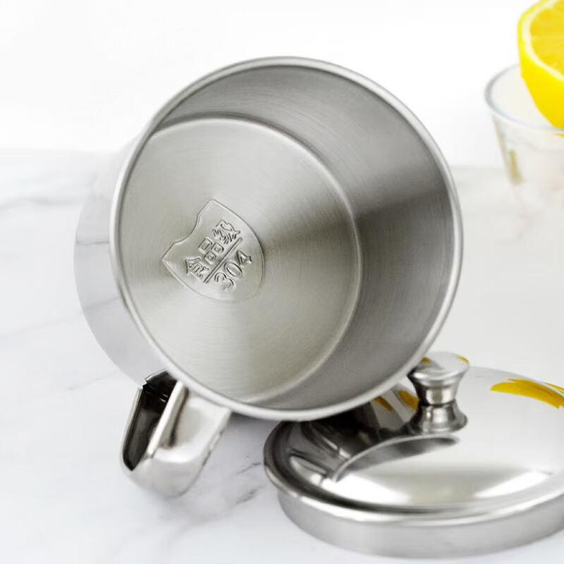 Shengjia 304 Stainless Steel Water Cup with Lid