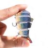 10cm/18g Esca da Pesca 12 Colori Multi-Segmenti Articolata Bionica Esca Artificiale Wobbler Affondanti Pesca