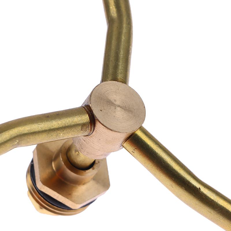 1Pc 2/3/4 Arm 360°Automatic Rotary Whirling Sprinkler Garden Lawn Irrigation Watering Nozzle Spray Rotating Brass Sprayer