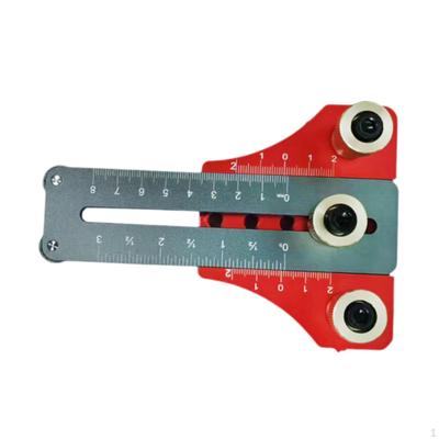 Table Saw Jig Guide Fence for Workbench Aluminum Alloy Stable Positioning Sturdy Fast Thin