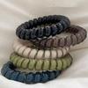 Jelly Color Phone Line Headband Versatile Elastic Hair Bands Bunch Hair Tie  For Women Girls