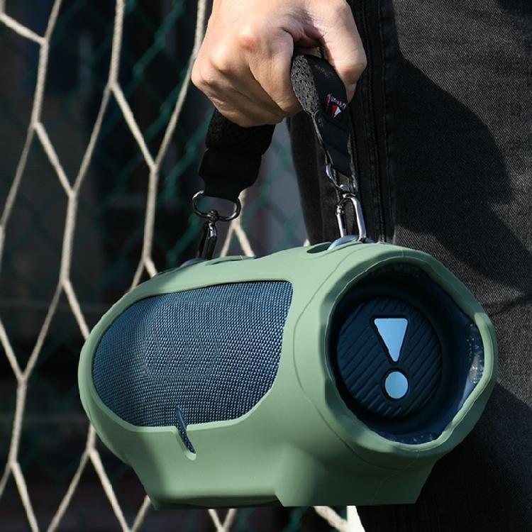 Portable Silicone Case Carrying Storage Bag with Shoulder Straps for Xtreme 4 Speakers for Travel Home Office