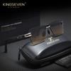 Kingseven Light Luxury Fashion Frameless Gradient Polarized Sunglasses, Alloy Frame Leisure Vacation Travel UV400 Sunglasses