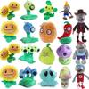 New Plants Vs Zombies Stuffed Toys Sunflower Wallnut Cherry Peashooter Potato Mine Chomper Snow Pea Plush Birthday Gift For Kids