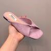 Fashion 2025 New Summer Women's Beach Vacation Slippers Fashion Flower Flats Slides Party Dress Candy Color Female Shoes