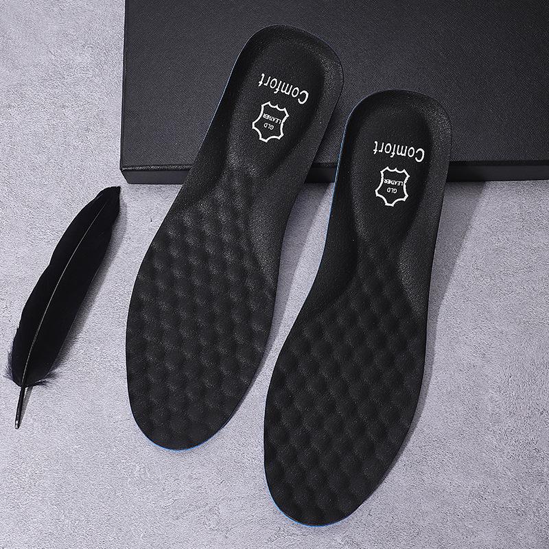 

Мужские спортивные стельки из коровьей кожи: Поглощение пота, дезодорирование, амортизация, дышащая амортизация для баскетбола 41-42