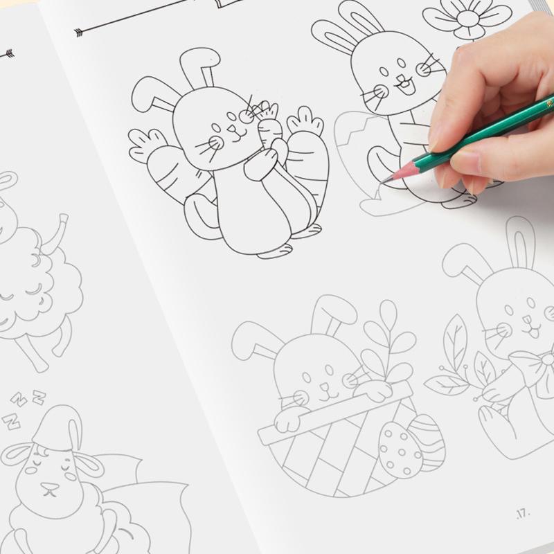 Non-Toxic Interesting Sketching Manuals Drawing Books: Graffiti And Coloring Books Children'S Education Art And Handicraft Sketchbooks