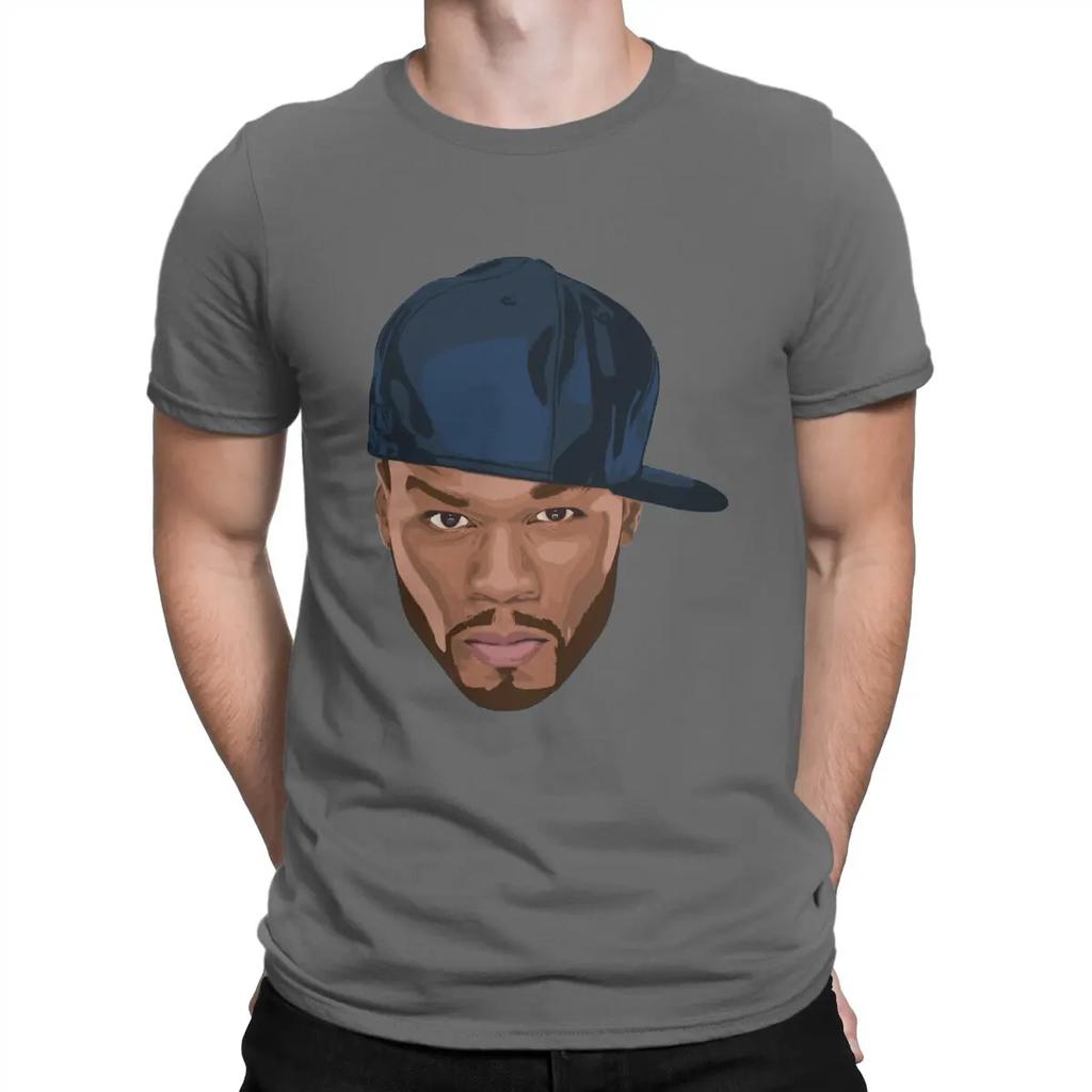 Popular American Rap Singer Unique TShirt 50 Cent Casual T Shirt Newest T-shirt For Adult Unisex