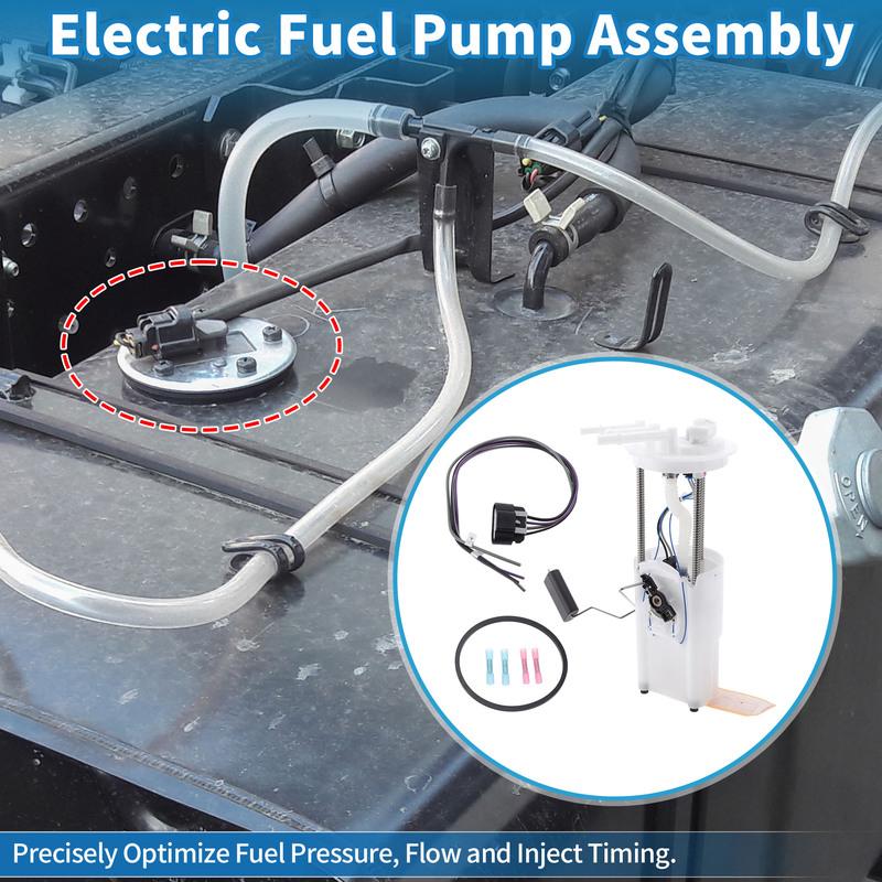 X Autohaux Electric Fuel Pump Assembly E3932M Fuel Filter Pump Module for Chevrolet Tahoe 1996-1997 Sport Utility V8 5.7L Petrol
