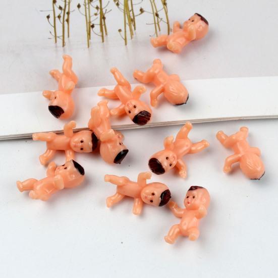 Plastic Babies Set for Baby Shower Games 1 Inch Mini Babies Figurines