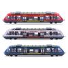 Gift Zinc Zinc Alloy Metro Subway Metal High Speed Rail Simulation Train Toy Diecast Train Toy Underground