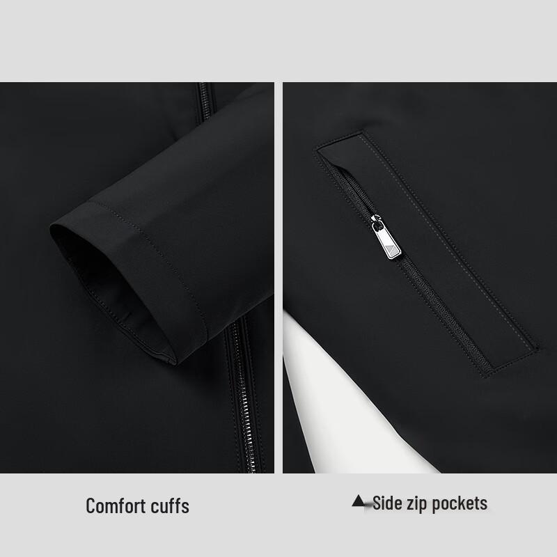 HLA Men's Pure Wool Fashion Jacket