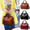 Elegant Women's Pu Leather Shoulder Bag With Soft Material And Retro Design
