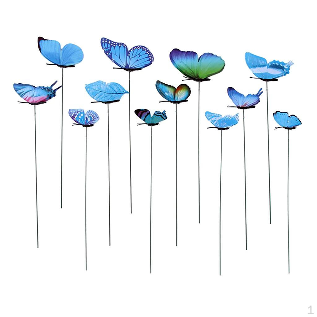 Schmetterlings-Stäbe für Gartenblumentöpfe und den Hof