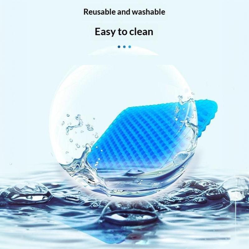 Gel Seat Cushion Summer Breathable Honeycomb Design For Pressure Relief Back Tailbone Pain - Home Office Wheelchair Chair Cars