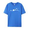Unisex Tshirt Airplane Over Mountains For Pilots Hip Hop Design Tshirts Unique Unisex Tops Shirts Tops Tees Free Shipping