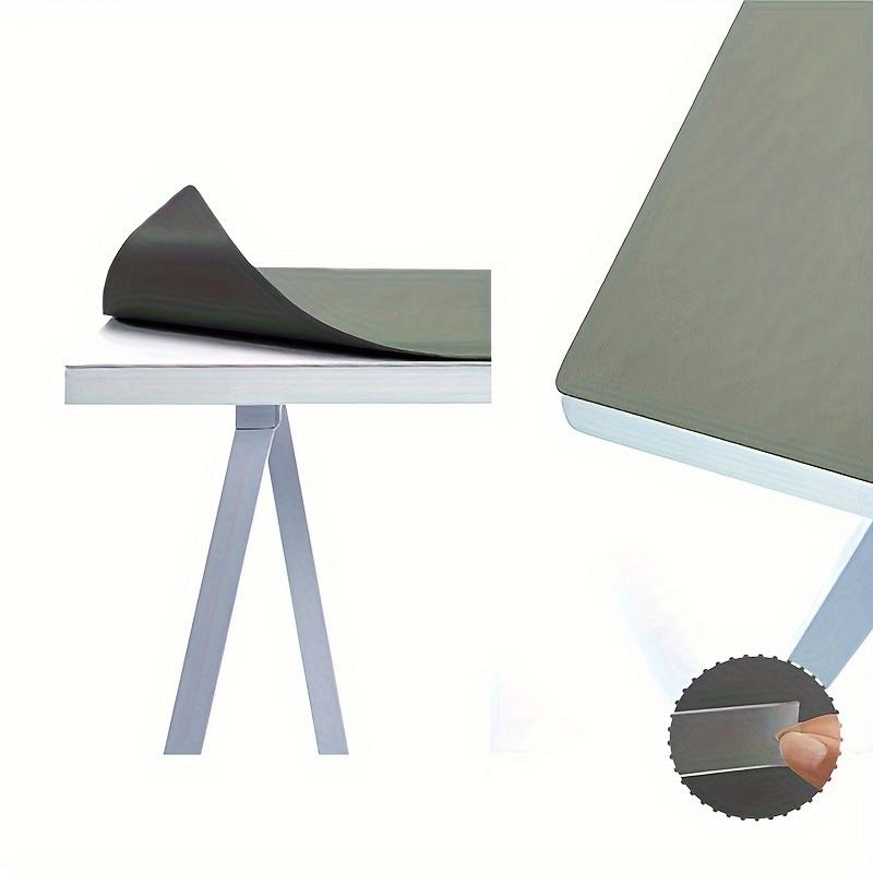 1 Pc Rectangular Solid - colour Table Runner:Eco - leather,Oil - resistant,Water-resistant, Anti - scald,Non - washable, Exudes Light Luxury Aesthetic