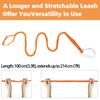 1/2/4Pcs Kayak Paddle Leash Elastic Bungee Strap Lanyard Rope Lightweight Kayak Rod Leash for Boating Fishing Rafting Canoeing