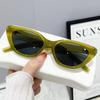 Fashion Vintage Cat Eye Sunglasses Women For Female Sun Glasses Oval Shades Luxury Brand Designer Elegant Lady Eyeglasses UV400