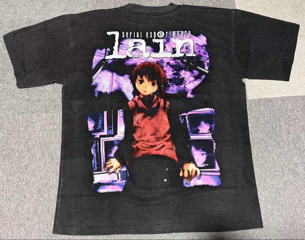 [USED] Serial Experiments Lain T-shirt XL Size