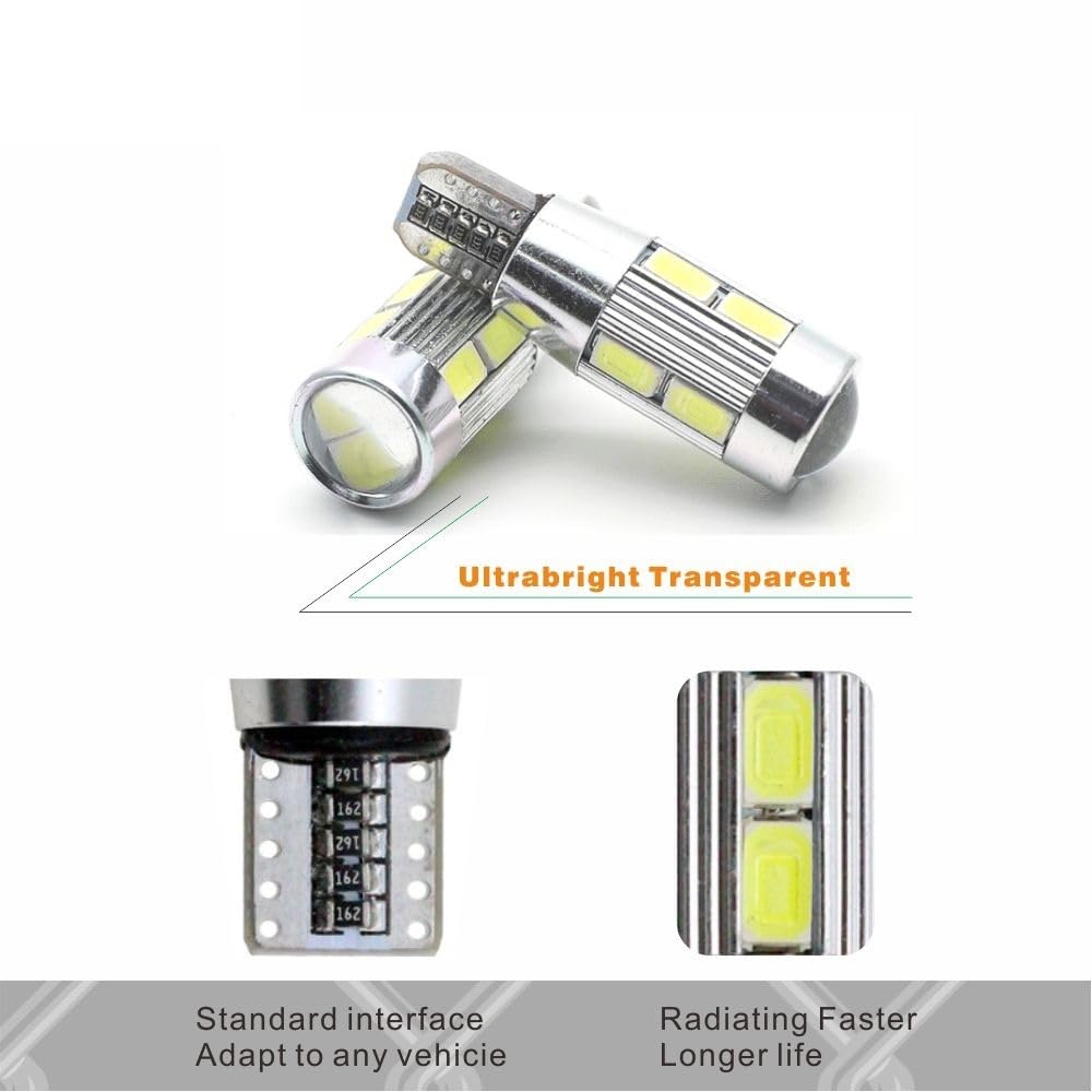 T10 LED Small Room Lamp, Back Lamp, License Plate Light, 5 Pieces, Suzuki Carry