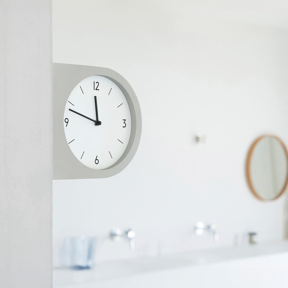 Interform Wall Clock Mated Gray CL-4462GY