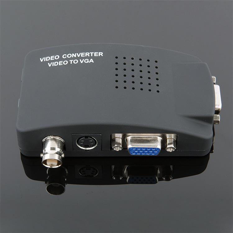 AV to VGA/BNC Video Converter - RCA to Monitor Adapter