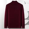MONTAGUT Men's Pure Wool Turtleneck Sweater