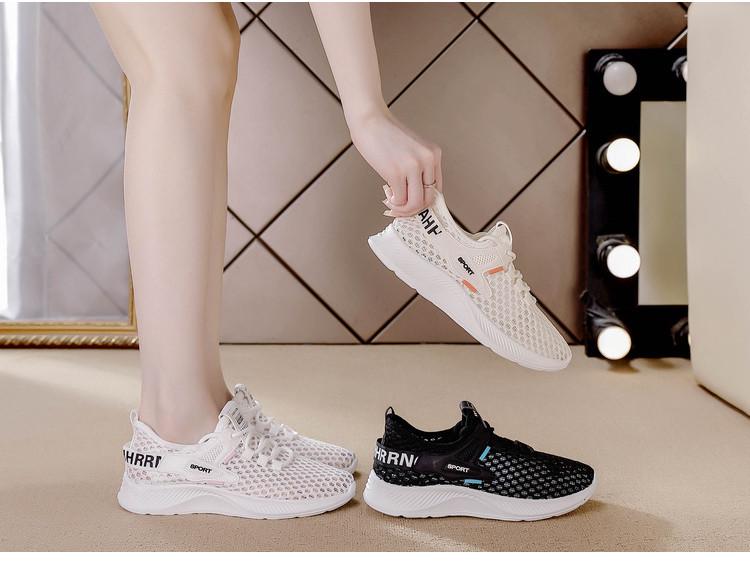 2026 Trendy Women's Breathable Flyknit Running Shoes - Low-Top, Lightweight, Soft Sole, Casual Style