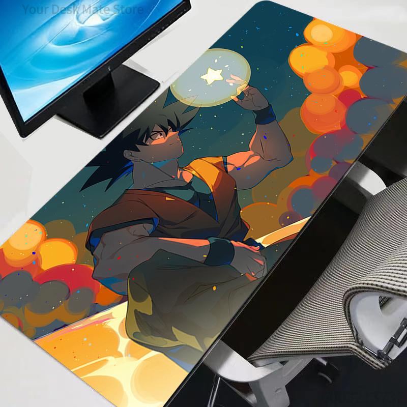 Mouse Pad Dragon Ball Professional E-sports Gamers Speed Pc Gaming Rubber Keyboard Notbook Desk Mat Mousepad Anime