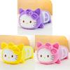 Swiss Roll Kt Cat Plush Pillow With Pp Cotton Filling For Kids And Adults