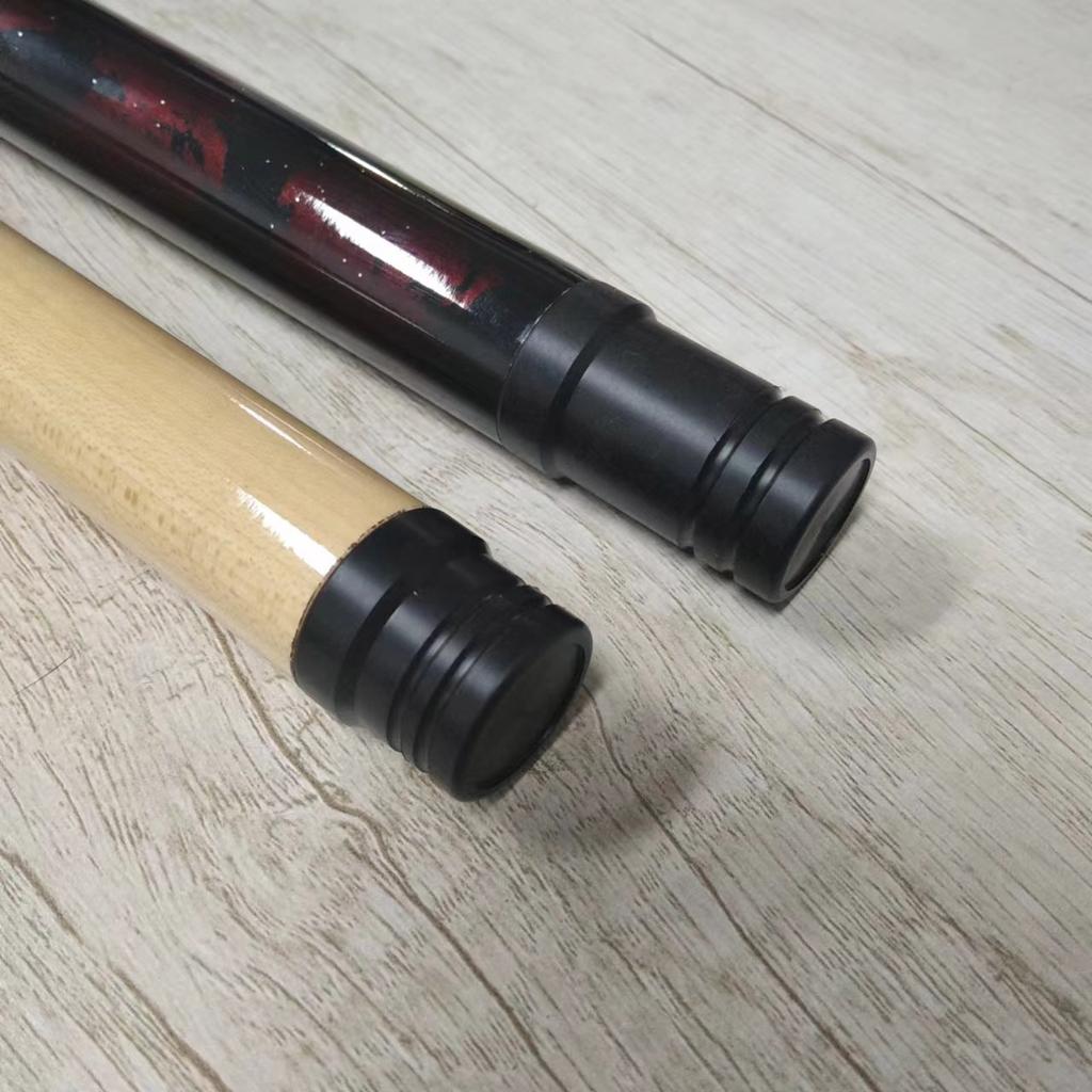 Billiards Joint Protector Plastic Billiard Cue Joint Protector Black Billiard Cue Protector Protect Joint Pin and Joint