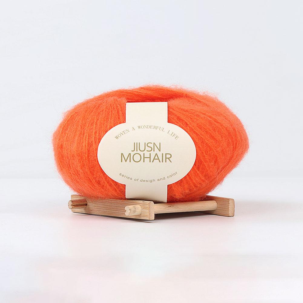 25g Mohair Yarn Extra Soft Warm Baby Wool Crochet Yarn for Hand Knitting Sweater Shawl Scarf DIY Material Supplies