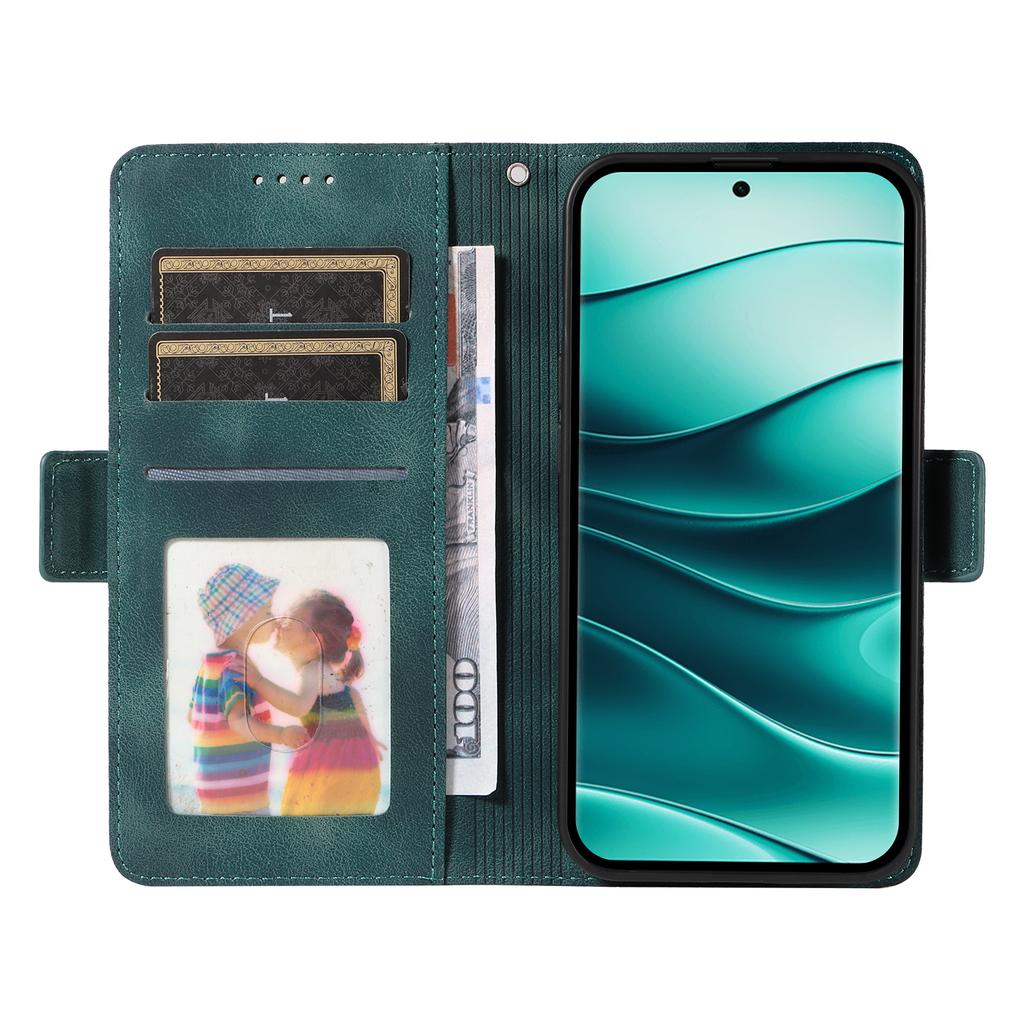 For Xiaomi Redmi Note 14 Pro+ 5G/Note 14 Pro 5G/Poco X7 5G Case PU Leather Phone Cover Rhombus Starry Imprinted