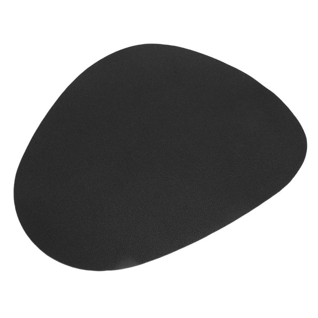 PU Leather Mouse Pad with Anti Slip Rubber Base Washable Water Proof Laptop Computer Mouse Mat
