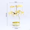 Light Rotary Candlesticks Candle Holder Decor