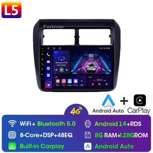 Car Radio Android Auto For Toyota Agya Wigo 2013-2018 Head Unit Multimedia Player GPS Navigation Carplay BT 5G WiFi No 2din DVD