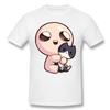 Kawaii Clothing The Binding of Isaac Cute Character Guppy's Cat TShirt Funny Tops Unisex Casual Tops Anime Shirt Ropa Hombre