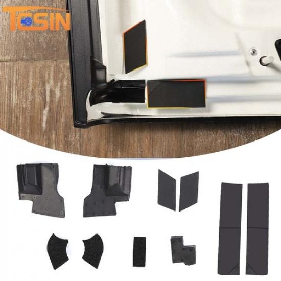 10Pcs Car Hardtop Leaking Repair Seal Kit for Jeep Wrangler JL / JT Gladiator