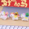 Lucky Money Horse Car Dashboard Ornament Cute Rocking Pony Figurine