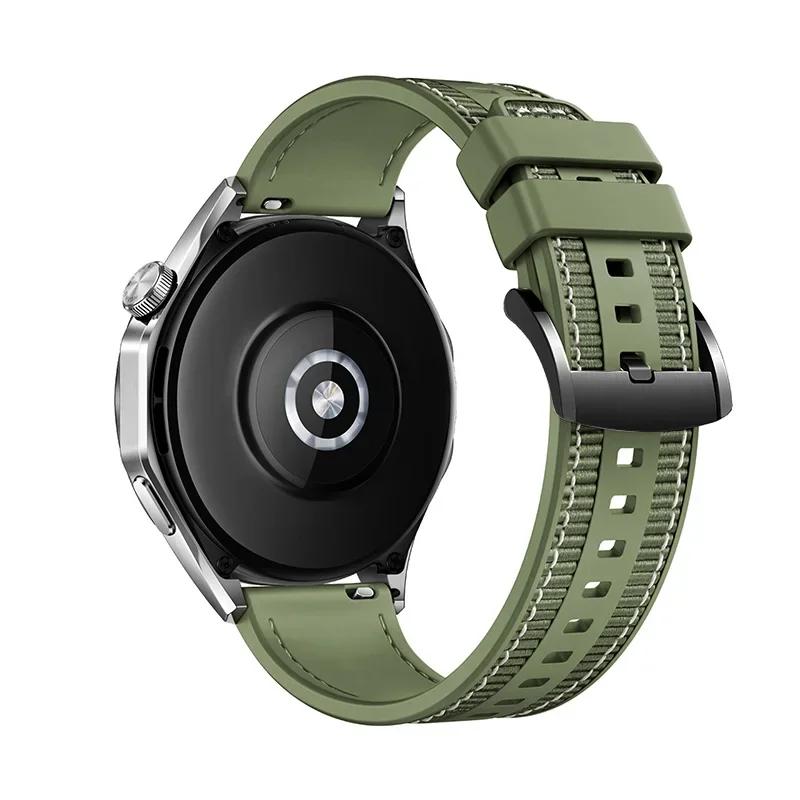 22mm Woven Braid Belt Strap For Huawei Watch GT4 Band Wristband for Huawei Watch4 GT3 Pro Bracelet Watchband