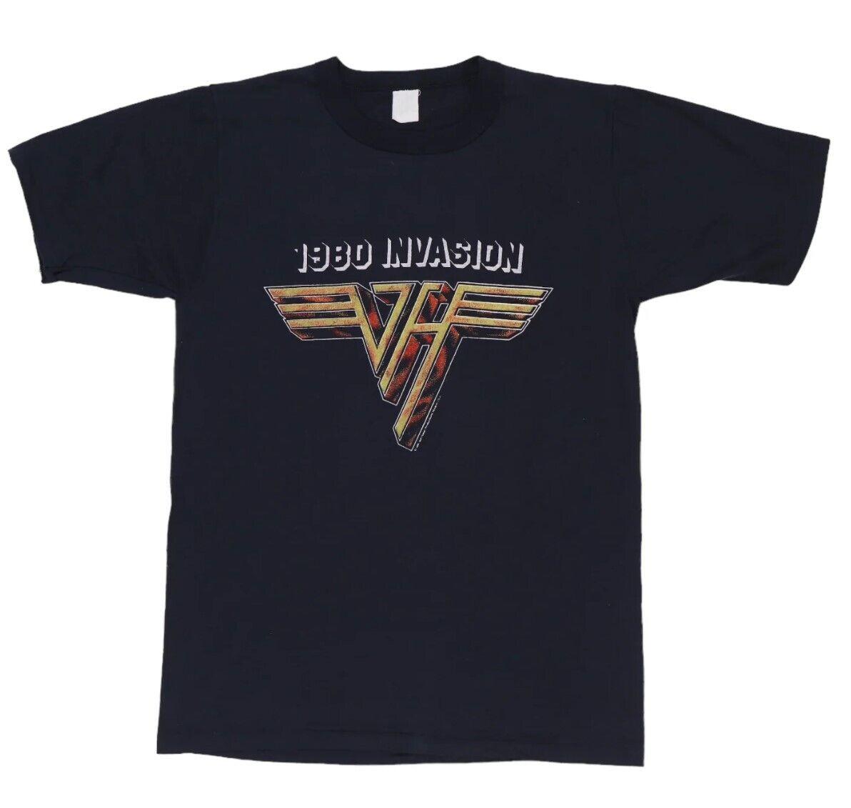 1980 Van Halen Invasion T-Shirt Mens Womens Tees Top S