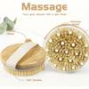 Dry Body Brush Shower Brushing Removes Dry Skin With Massage Nodes Exfoliating Bath Brushes Body Scrubber Back To School